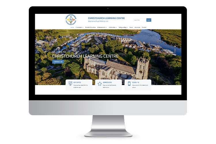 Christchurch Learning Centre website