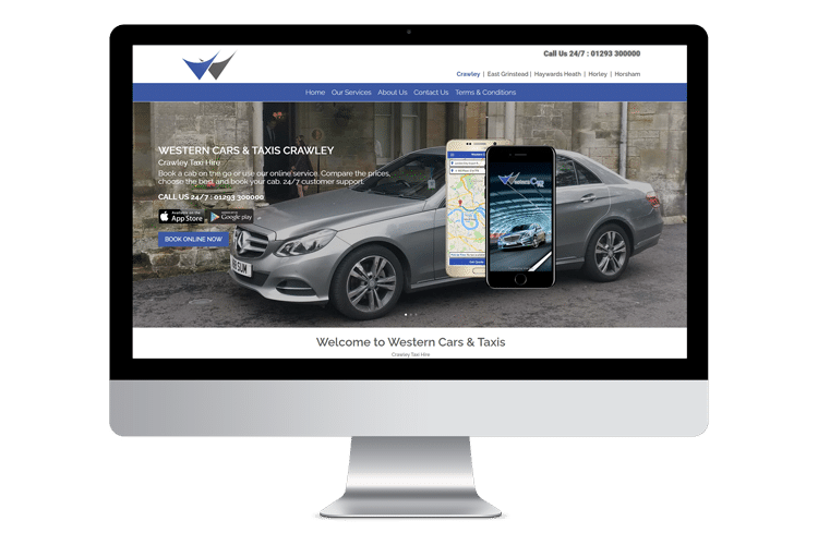 Western Cars website